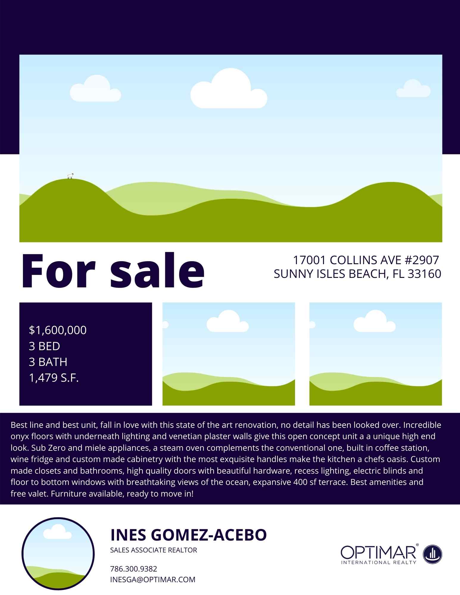 Print flyer template